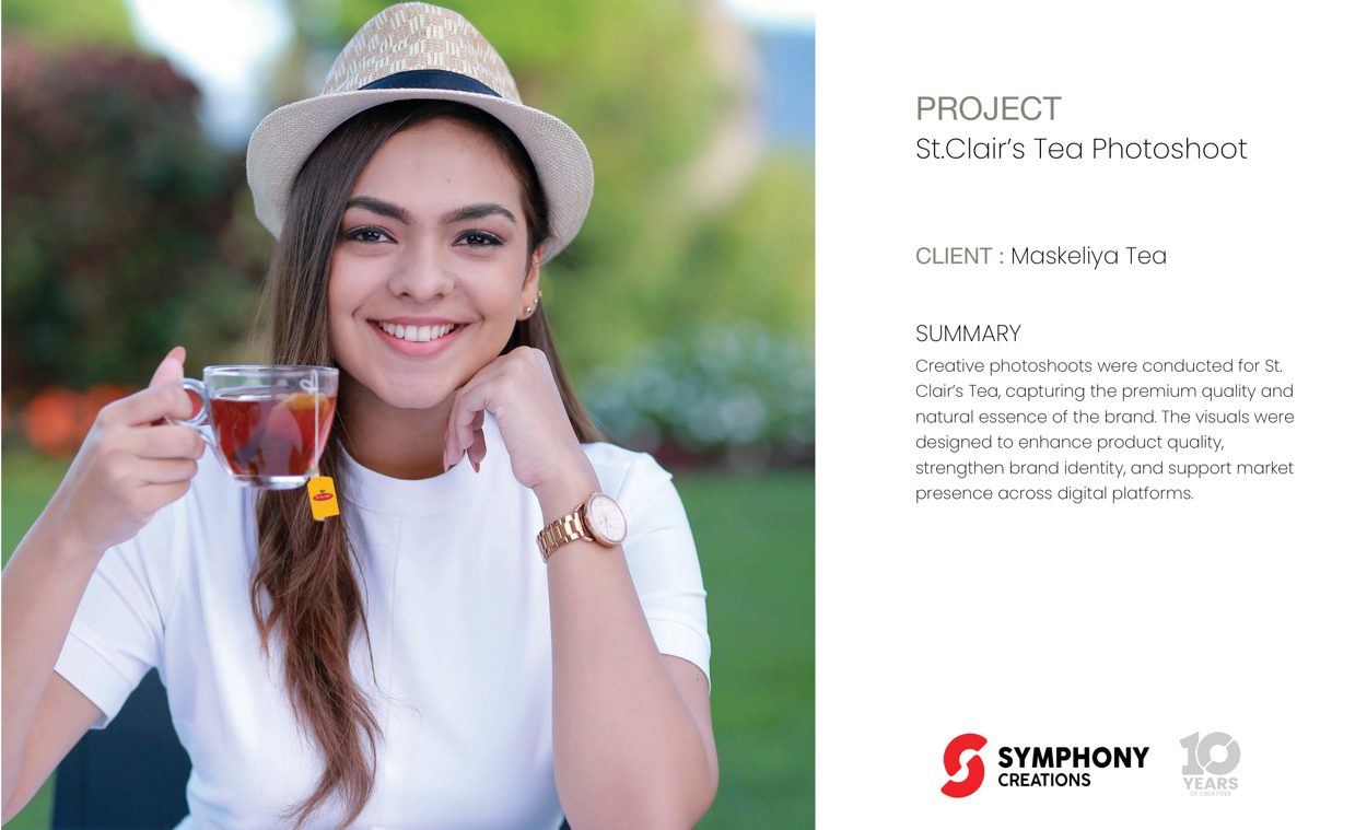 Symphony Creations portfolio presentation: St. Clair’s Tea photoshoot